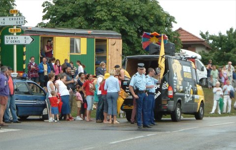 Tour de France van kiosk